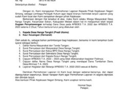 Laporan Dugaan Korupsi Desa Nanga Tangkit Mandek Pendamping Pelapor Meradang