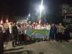 Pawai Obor Sambut Tahun Baru Islam 1 Muharram 1447 H Di Desa Srimahi