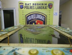 Polres Langkat Tindak Tegas Dugaan Perjudian Tembak Ikan di Kwala Begumit
