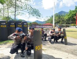 Satbrimob Polda Kalbar Deteksi Dini Kesalahan Prosedur Dengan Latihan PHH