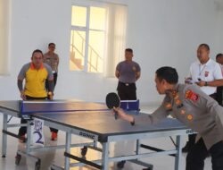 Jelang HUT Bhayangkara ke-78, Kapolres Lebak Buka Kejuaraan Tenis Meja Kapolres Cup