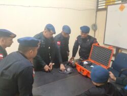 Latihan Pengoprasionalan Almatus KBR (Kimia Biologi Radioaktif) Satbrimob Polda Kalbar