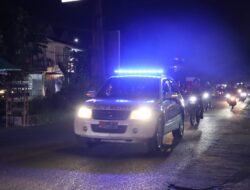 Polres Kubu Raya Amankan Malam Takbiran Idul Adha di Kubu Raya