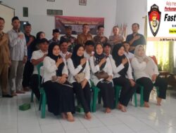 Pelantikan dan bimbingan teknis pemutakhiran data pemilih desa parage kecamatan Cikulur Lebak Banten tahun 2024