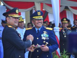 Kapolda Kalbar Pimpin Upacara Peringatan Hari Bhayangkara ke-78 tahun 2024 Di Lapangan Bhayangkara Jananuraga Polda Kalbar