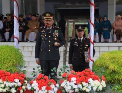 Polres Melawi Laksanakan Upacara Peringatan Hari Bhayangkara Ke-78 Tahun 2024