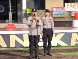 Kapolres Melawi Ingatkan Personelnya Disiplin Dalam Tugas