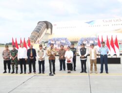 Pangkoopsud I Hadiri Upacara Pelepasan Delegasi Bantuan Kemanusiaan Untuk Papua Nugini dan Afganistan