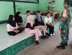 Babinsa Koramil 0602-04/Taktakan Berikan Sosialisasi Pengaruh Negatif Media Sosial Kepada Generasi Muda