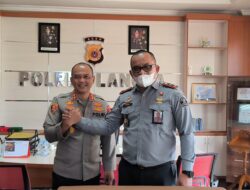 Kalapas Langsa, Jalin Silaturahmi dan Koordinasi dengan Kapolres Langsa