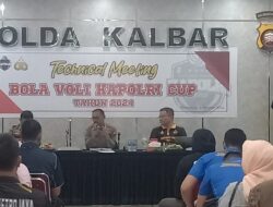 Panitia Bola Voli Kapolri Cup 2024 Gelar Technical Meeting