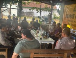 Polsek Mojoroto Gelar Jumat Curhat di Warkop 68
