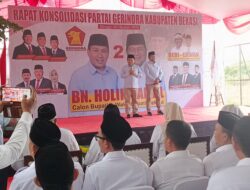 Partai Gerindra Gelar Rapat Konsolidasi Untuk Kemenangan BN. Holik – Faisal Hafan Menjadi Bupati-Wakil Bupati