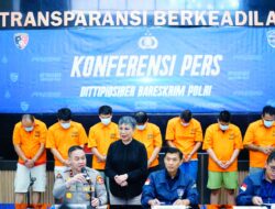 Polri Bongkar Sindikat Judi Online Warga Negara Cina Perputaran Uang Capai Ratusan Milyar