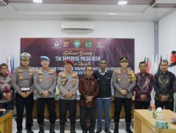 Kapolres Pidie Menerima Kunjungan Tim Supervisi Polda Aceh