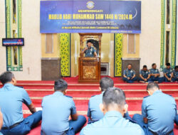 LANTAMAL III JAKARTA LAKSANAKAN PERINGATAN MAULID NABI MUHAMMAD SAW TAHUN 1446 H/2024 M