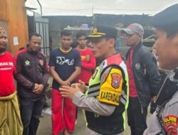 Kabag Ops Polres Kediri Kota Hentikan Acara Pencak Dor yang Digelar di Salah Satu Ponpes, Ini Alasannya !