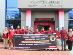Kantor Imigrasi Lhokseumawe Melaksanakan Operasi Jagratara Tahap III Secara Serentak
