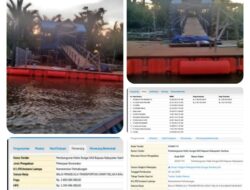 Miris : Diduga ada Mark up anggaran di proyek halte Das sungai Kapuas teluk Kramat kabupaten Sambas , tahun anggaran 2023 , APH Kabupaten Sambas tindak tegas