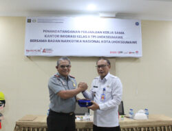 Imigrasi Lhokseumawe Signifikan dalam Upaya Pencegahan Dan Pengawasan Narkotika bersama BNN