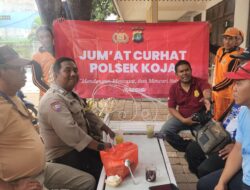 Bhabinkamtibmas Polsek Koja Sambangi Warga Rawabadak Selatan Menyampaikan Kamtibmas