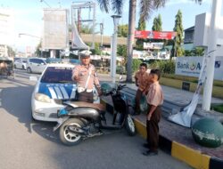 Operasi Zebra, Ini Pesan Polantas Lhokseumawe kepada Pelajar untuk Cegah Kecelakaan