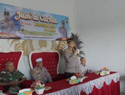 Cooling System Pilkada 2024, Kapolres Pidie Sambangi Warga Mila