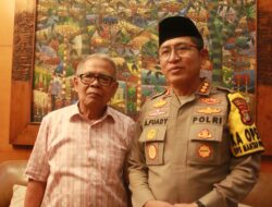 Silaturahmi Kapolres Metro Jakarta Utara dengan Tokoh Masyarakat