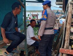 Patroli Rutin, Kasat Pol Airud Polres Lhokseumawe Tegaskan Saat Pantau Kawasan TPI Pusong