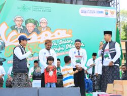 Cooling System Pilkada 2024, Polres Kediri Kota Touring Religi Ziarah Makam Bersama Santri