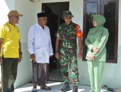 Bertahun tahun Alami Rumah Bocor Kini Rumah Milik Adnan Selesai Berkat TMMD 122 Kodim 0103/ Aceh Utara