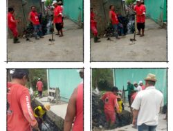 Antisipasi Musim Penghujan, Kades Sudarto Arahkan Unsur Pemdes Srimahi Lakukan Gotong Royong