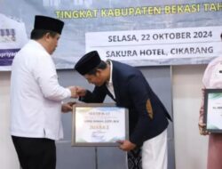 Lurah Bahagia Khoirul Anwar , Satu Dari 12 Pejabat Di Lingkungan Pemkab Bekasi, Penerima Penghargaan ASN Inovatif 2024