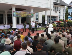 Pj Walikota Lhokseumawe Hadiri Latihan Penanganan Konflik Sosial Jelang Pilkada