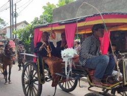 Kapolsek Pesantren Hadir dan Terlibat Dalam “ Kirab Sedekah Bumi “ di Kawasan Wisata Sumber Banteng