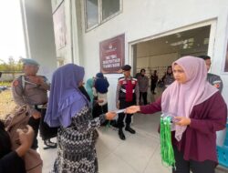 Personel Polres Bener Meriah Laksanakan Pengamanan di Gudang KIP Pelipatan Surat Suara Pemilu 2024