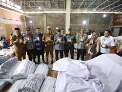 Pj Wali Kota Lhokseumawe Tinjau Kesiapan Logistik Pilkada 2024