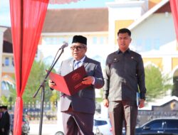 Pj Bupati Mahyuzar Pembina Upacara Memperingati Hari Pahlawan