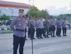 Polres Pidie Kerahkan 334 Personel Amankan Debat Kandidat Calon Bupati dan Wakil