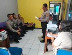 Siswa Latja SPN Polda Metro Jaya di Berikan Latihan Oleh Polsek Pademangan