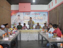 Jumat Curhat, Kapolres Pidie, Pentingnya menjaga situasi kondusif jelang Pemilhan Kepala Daerah