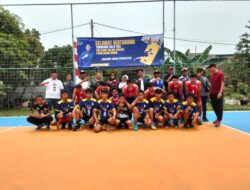 Hadapi Pemilukada Damai 2024, Kelurahan Bahagia Gelar Turnamen Bola Voli Bertajuk Fun Game