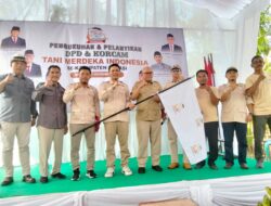 Pengurus DPD Serta Korcam Tani Merdeka Indonesia Kab. Bekasi Resmi Dilantik Dan Dikukuhkan