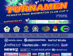 PPBC Ke V, Laga 18 Tim Tunggal Bulu Tangkis dari SMP Se-Kota Lhokseumawe