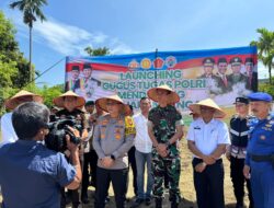 Kapolres Pidie dan Muspida Ikuti Video Conference Launching Gugus Tugas Polri untuk Ketahanan Pangan