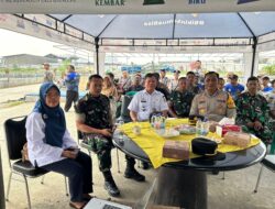 Polsek Koja Launching Gugus Tugas Polri dalam Rangka Dukung Ketahanan Pangan Secara Serentak dari Mabes Polri