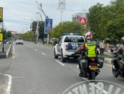 Polres Pidie Gelar Patroli Gabungan Skala Besar Menjelang Pilkada
