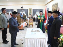 Ini Harapan Pj Bupati Aceh Utara Usai Lantik Dirut PT. Pase Energi Migas