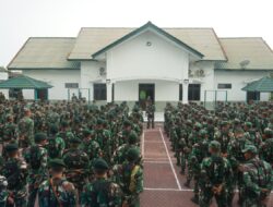 Dandim 0103/Aceh Utara Pimpin Apel Personel BKO Satbanpur Pengamanan Pilkada Tahun 2024