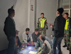 Danramil 02/Wps Cek Kesiapan Personil Yang Terlibat Pengamanan Pilkada